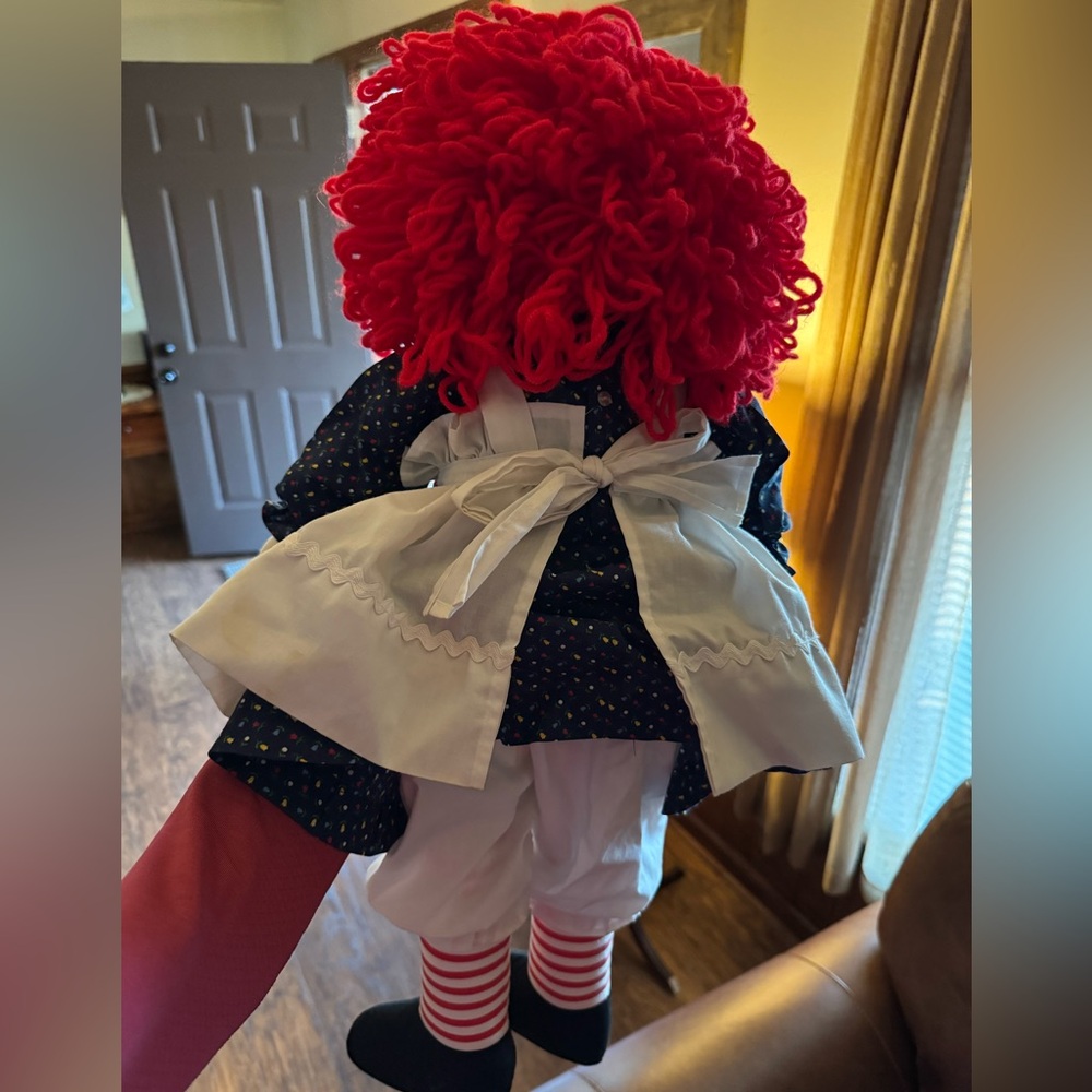 Classic Raggedy Ann & Andy Doll Set - Picture 4 of 7